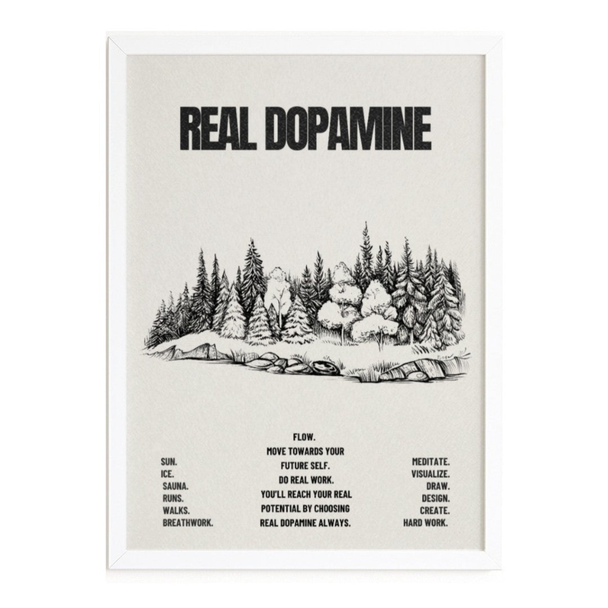 Real Dopamine Poster