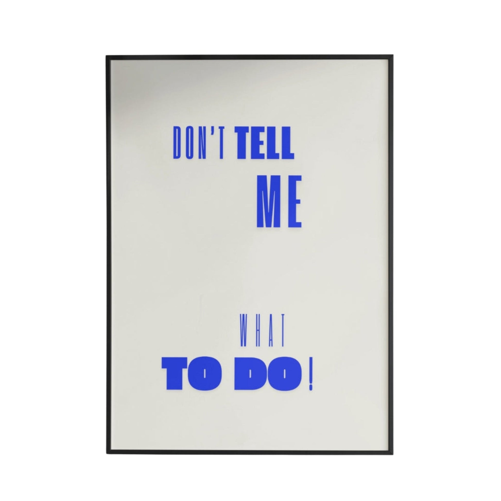 Do Tell Poster - Poster - Thanks a ton