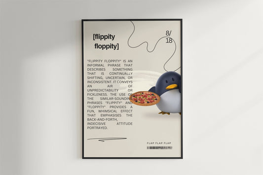 Flippity Floppity Poster Poster Mockup Image