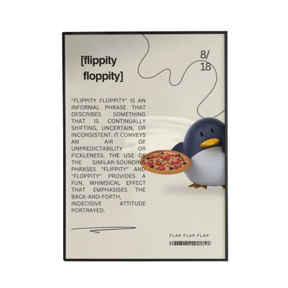 Flippity Floppity Poster - Poster - Thanks a ton