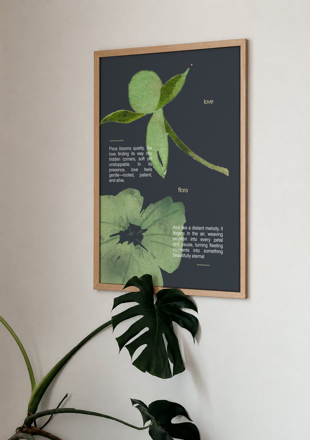 Flora Poster -Poster - Thanks a ton