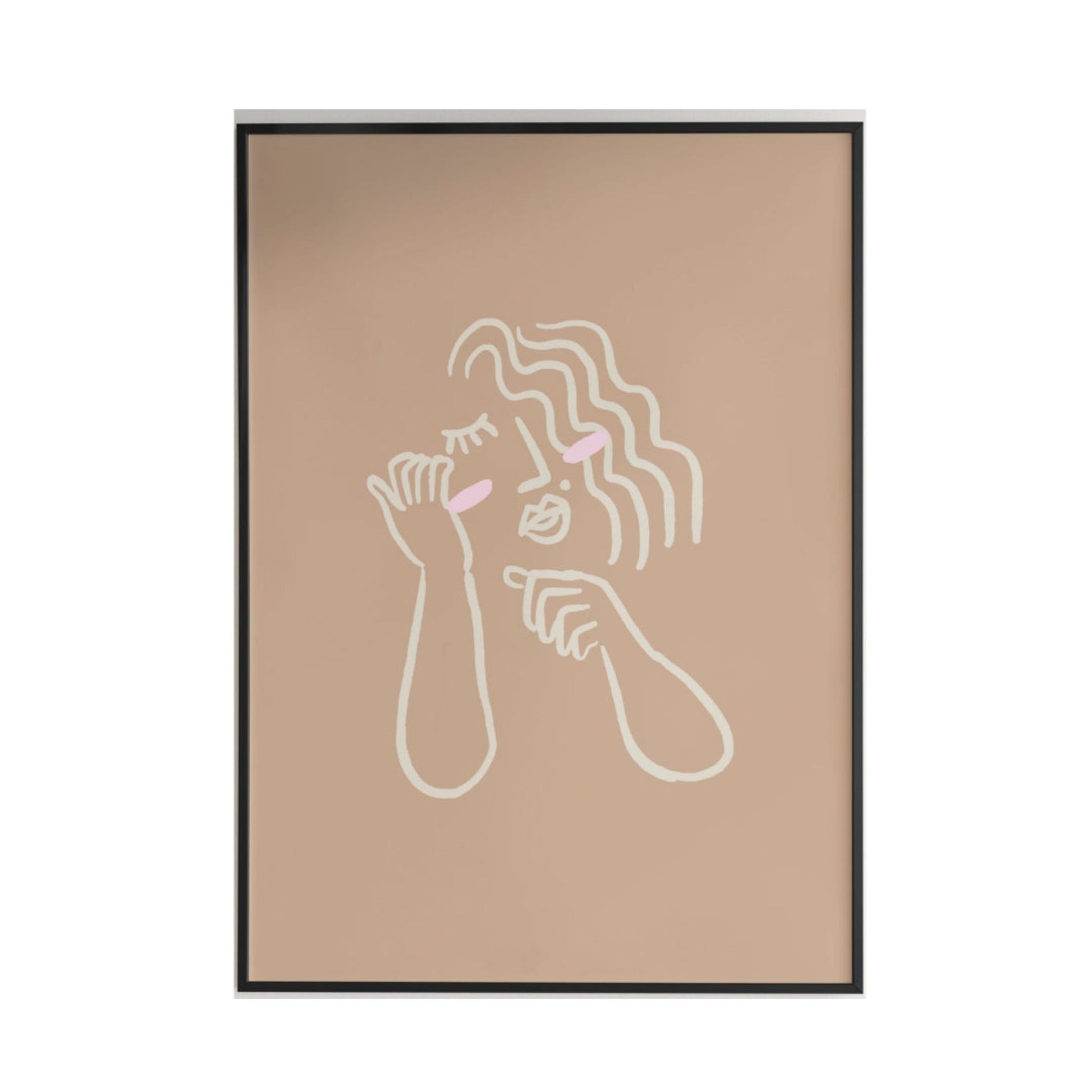 Happy Lady Poster - Poster - Thanks a ton