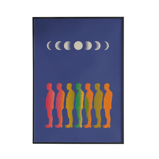 Lunar cycle Poster - Poster - Thanks a ton