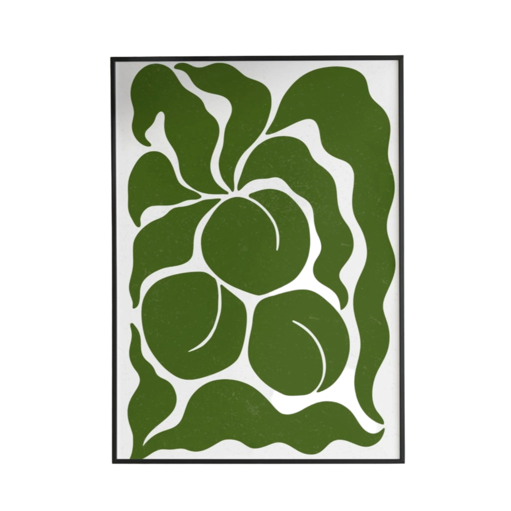 Matisse Art Emerald Canopy Poster Poster Mockup Image
