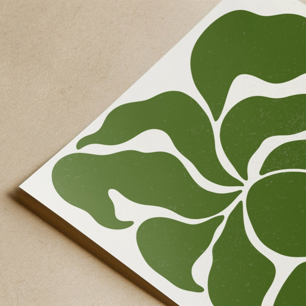 Matisse Art Emerald Canopy Poster Poster Mockup Image