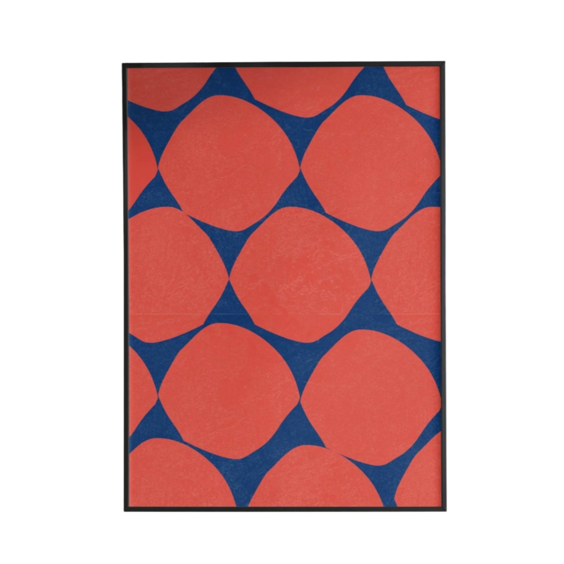 Matisse Art Scarlet Orbs Poster Poster Mockup Image