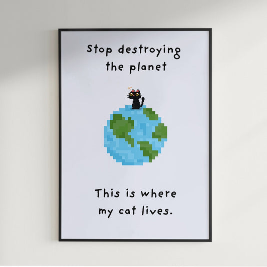 Meow my Life Poster - Poster - Thanks a ton