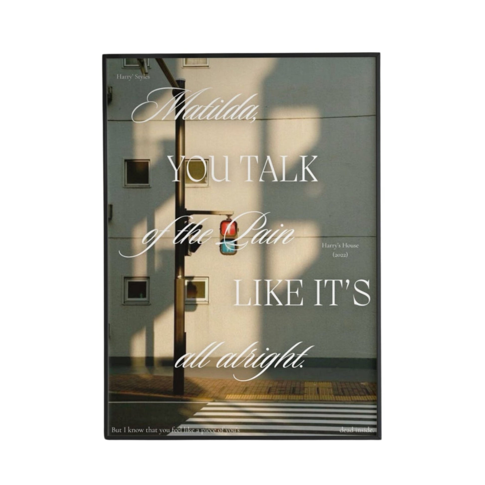 Pain Talk Poster - Poster - Thanks a ton