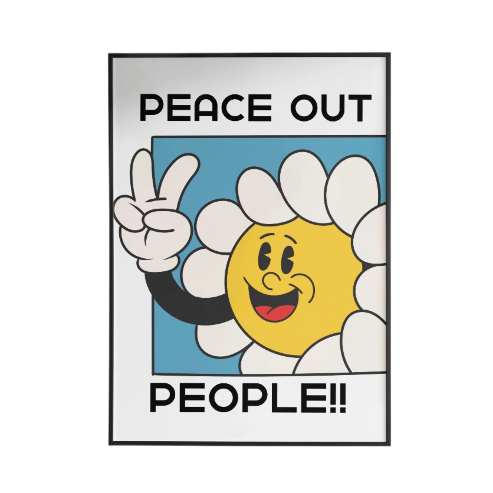 Peace Out Poster - Poster - Thanks a ton
