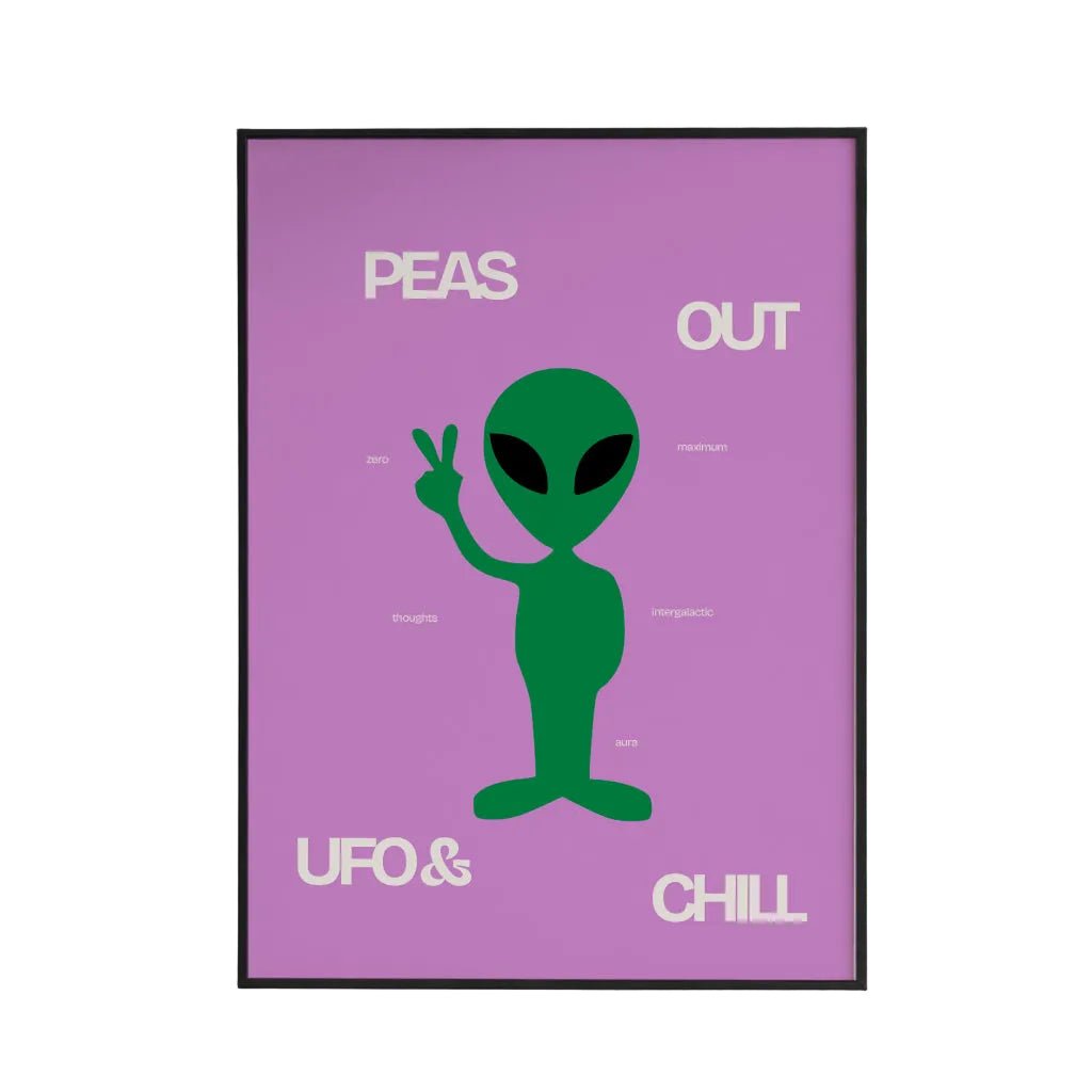 Peas Out Poster -Poster - Thanks a ton