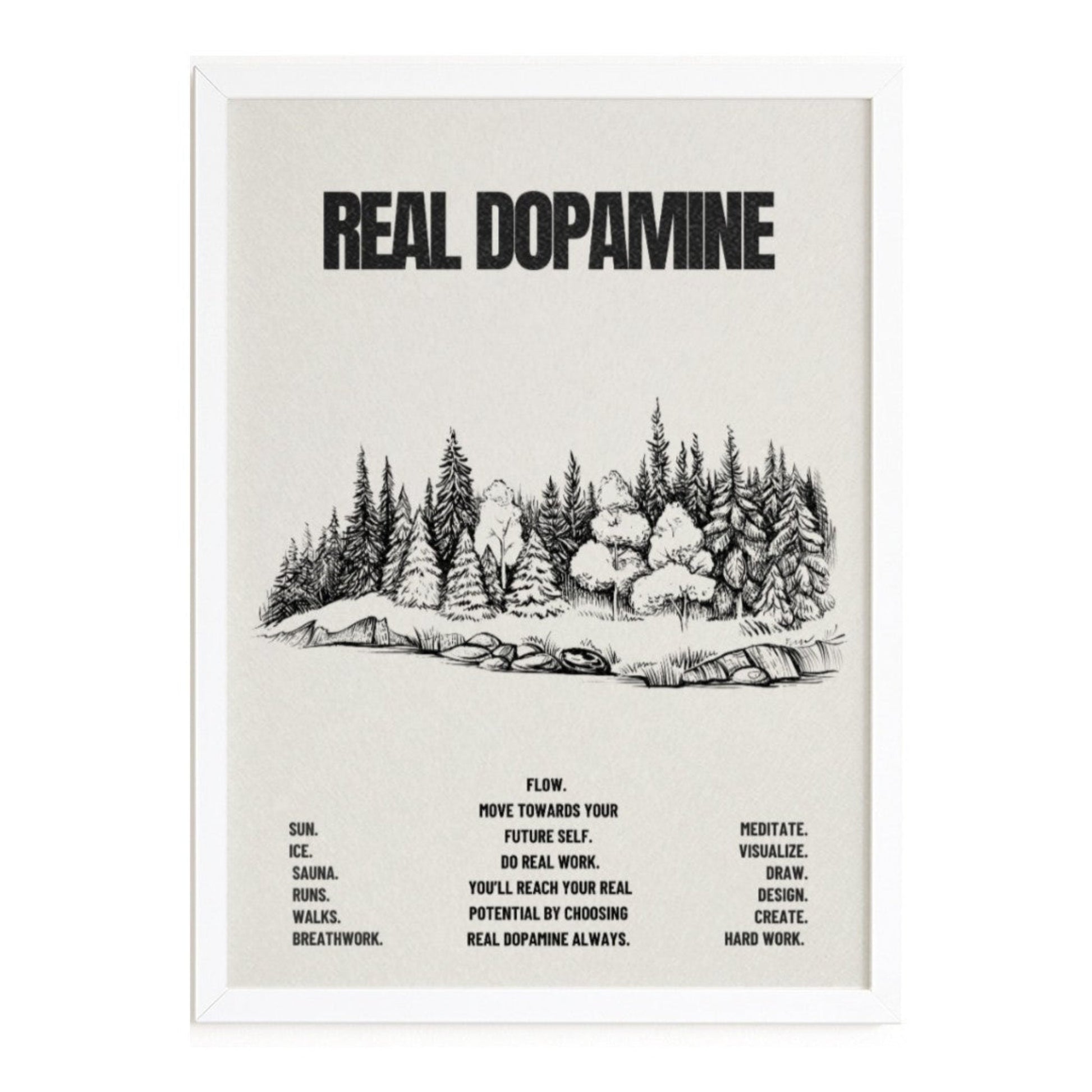 Real Dopamine Poster - Poster - Thanks a ton