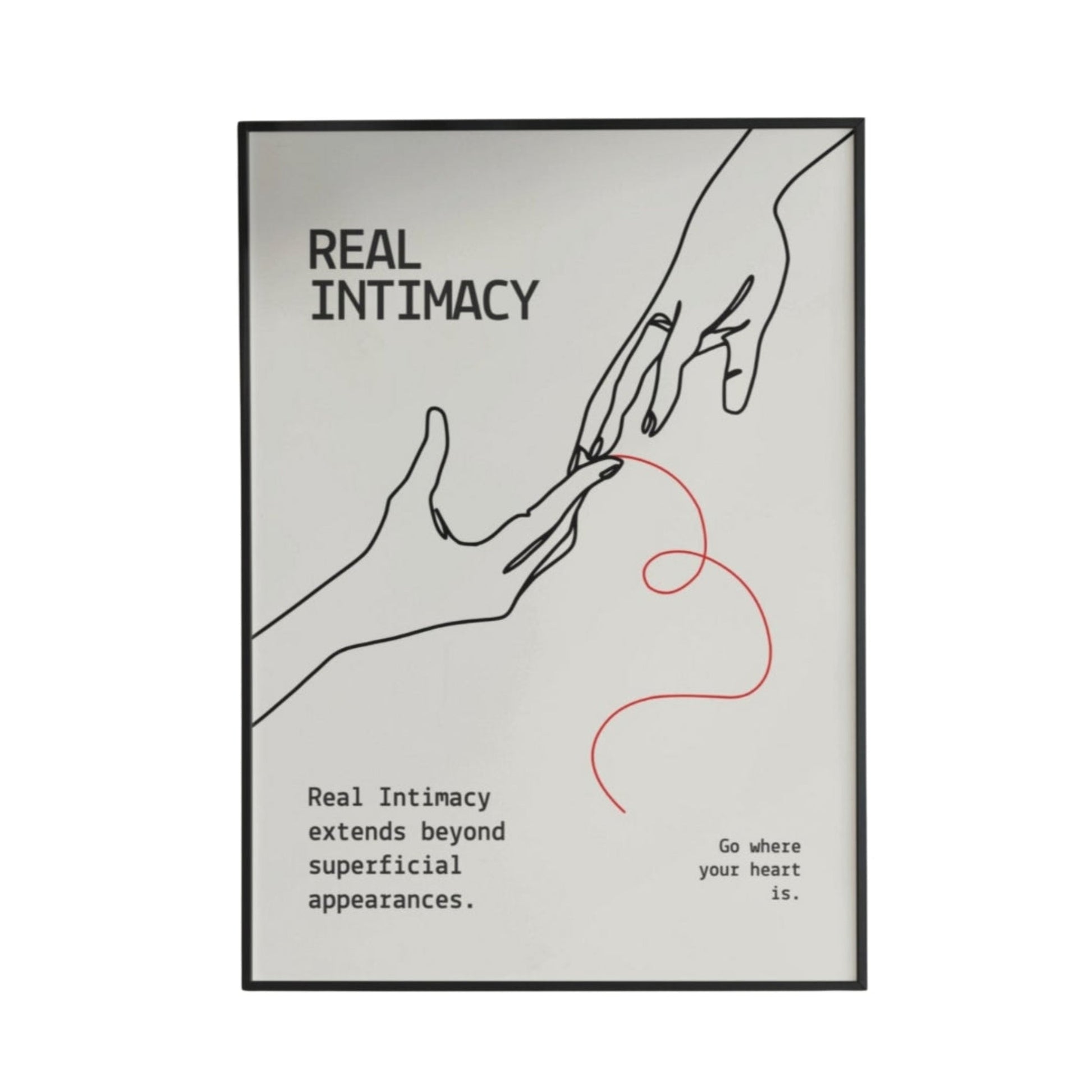 Real Intimacy Poster - Poster - Thanks a ton