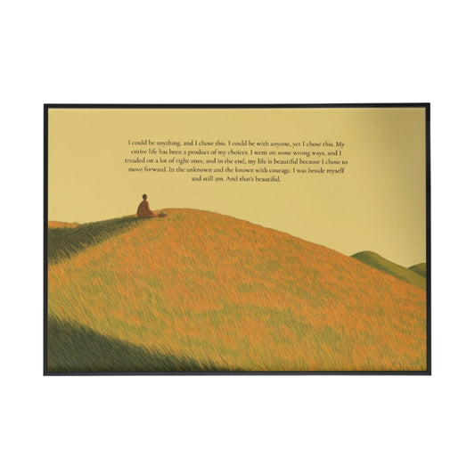 Reflection Poster - Poster - Thanks a ton
