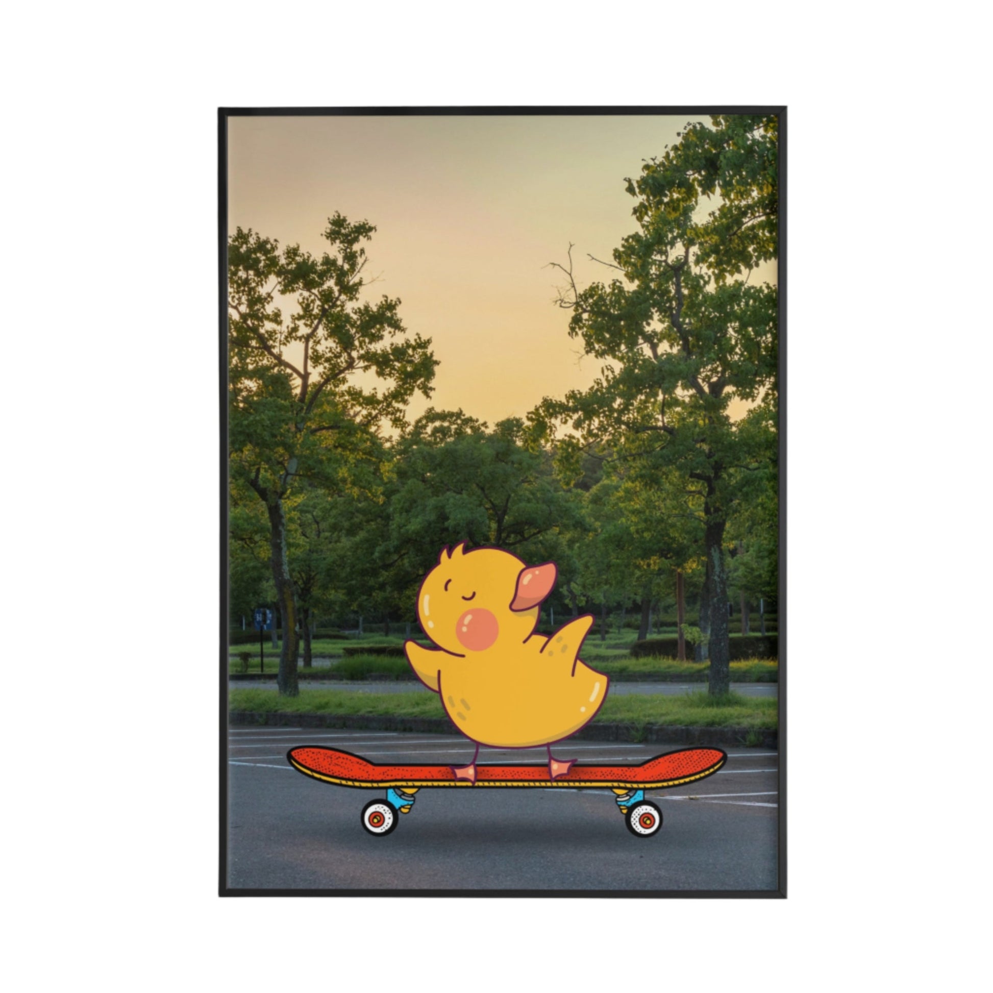 Rolling Quack Poster - Poster - Thanks a ton