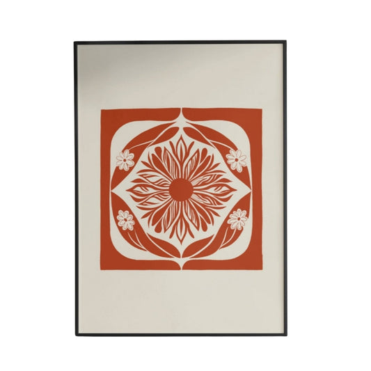 Rustic Flower Poster - Poster - Thanks a ton