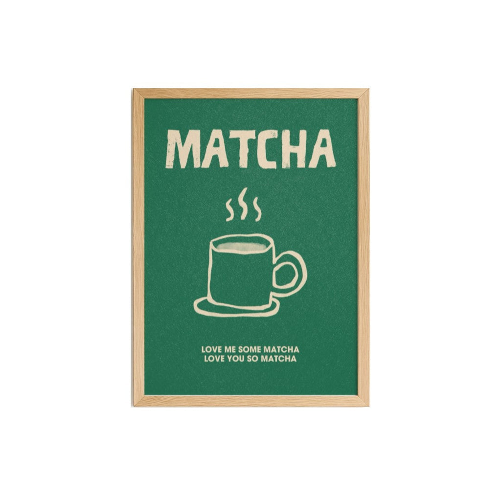 So Matcha Poster - Poster - Thanks a ton