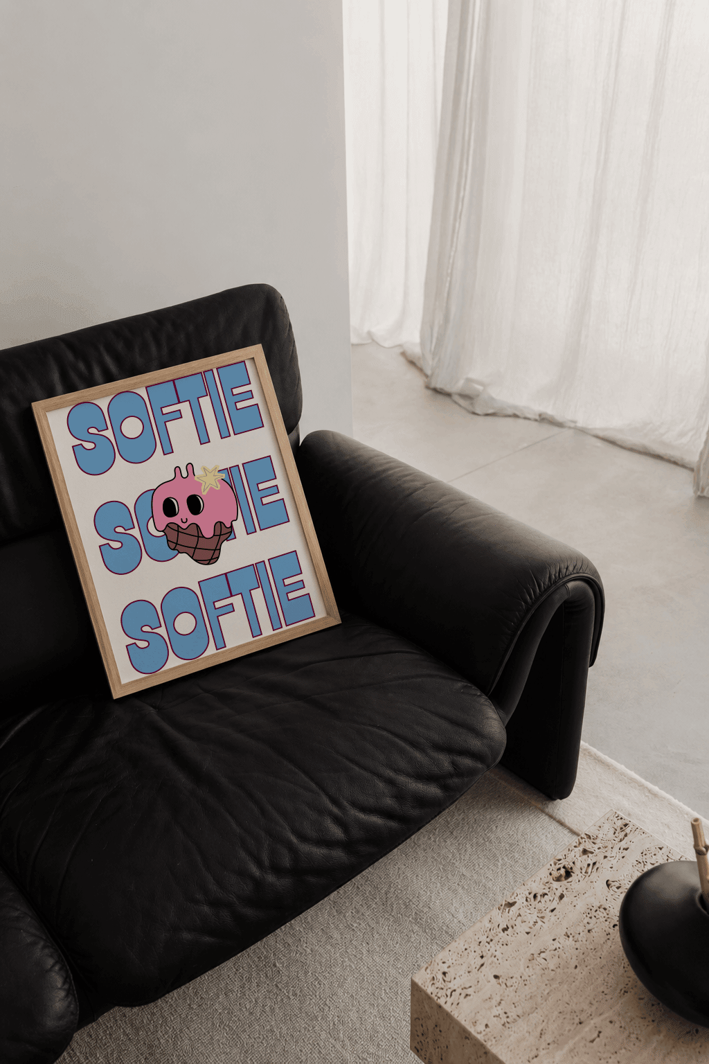 Softie Poster -Poster - Thanks a ton