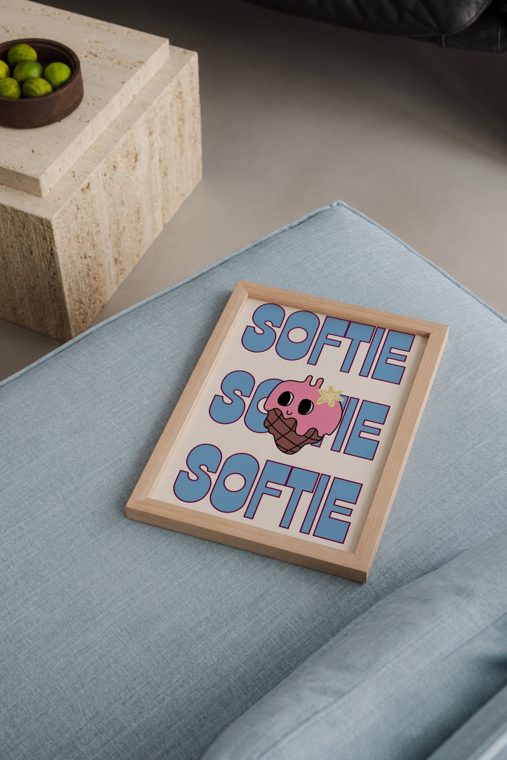 Softie Poster -Poster - Thanks a ton