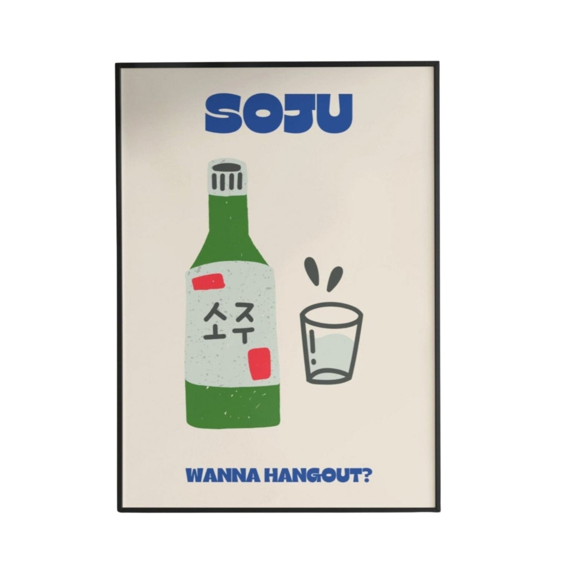 Soju Poster - Poster - Thanks a ton