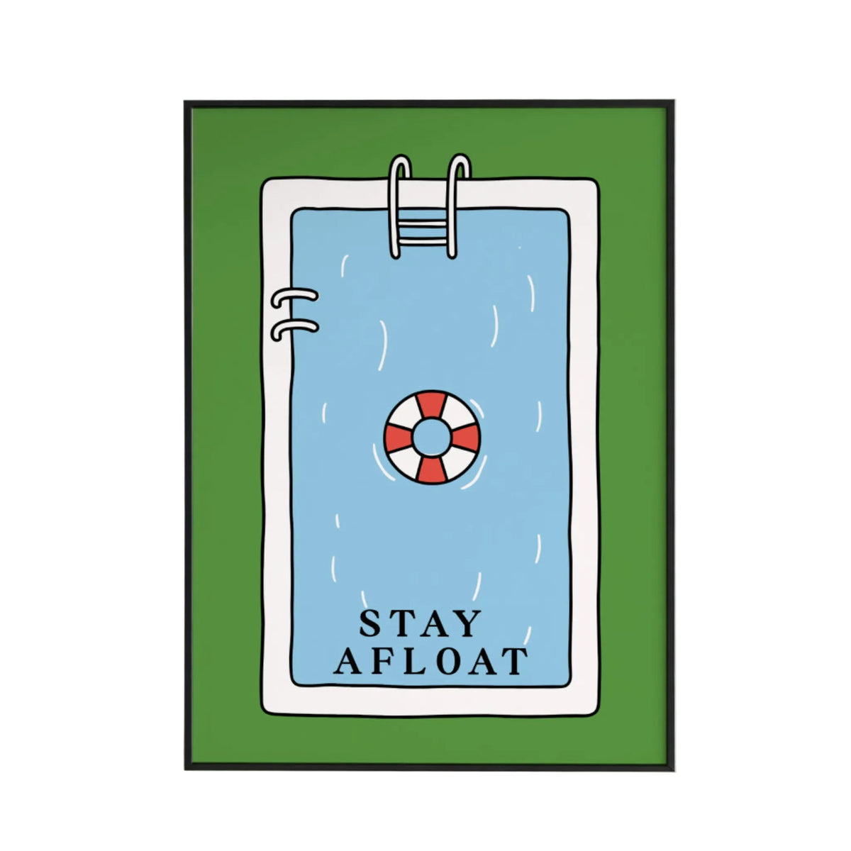 Stay Afloat Poster -Poster - Thanks a ton