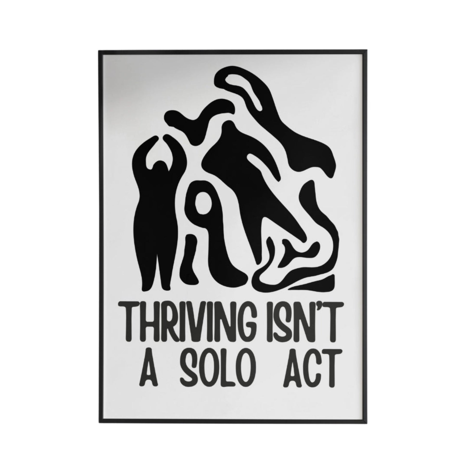 Thriving Poster - Poster - Thanks a ton