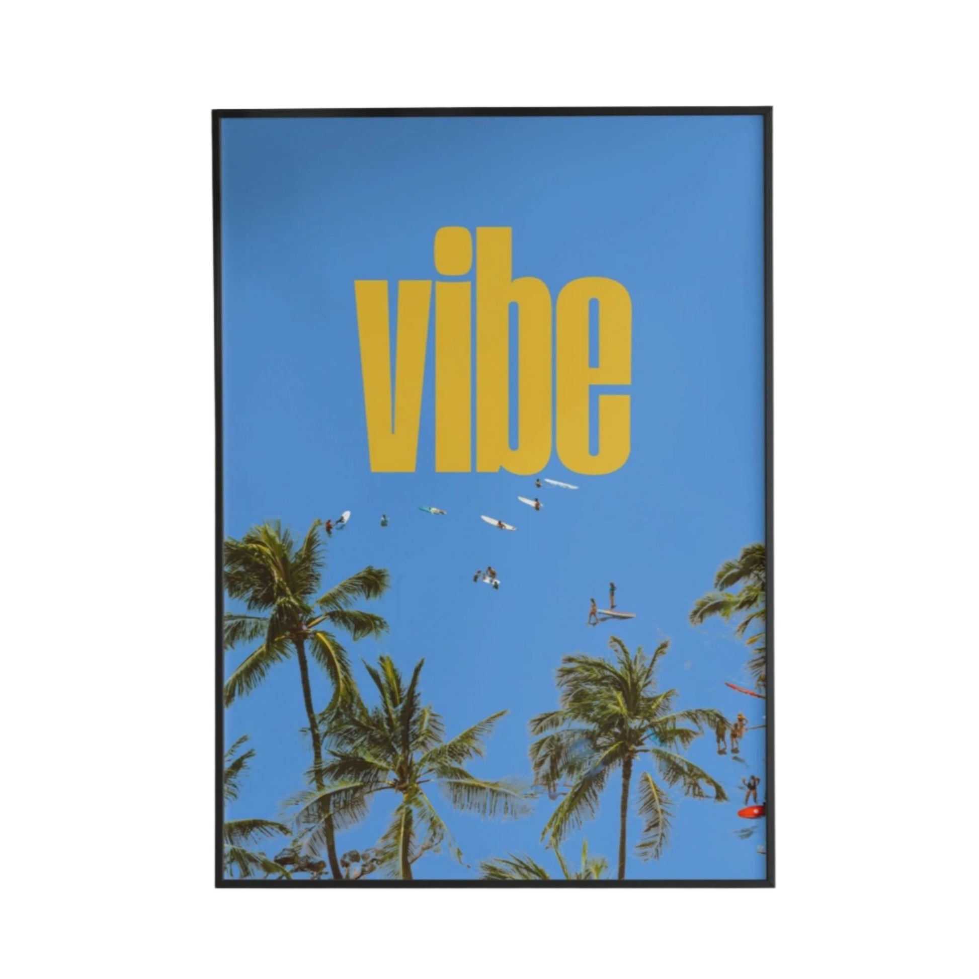 Vibe Poster Poster Mockup Image