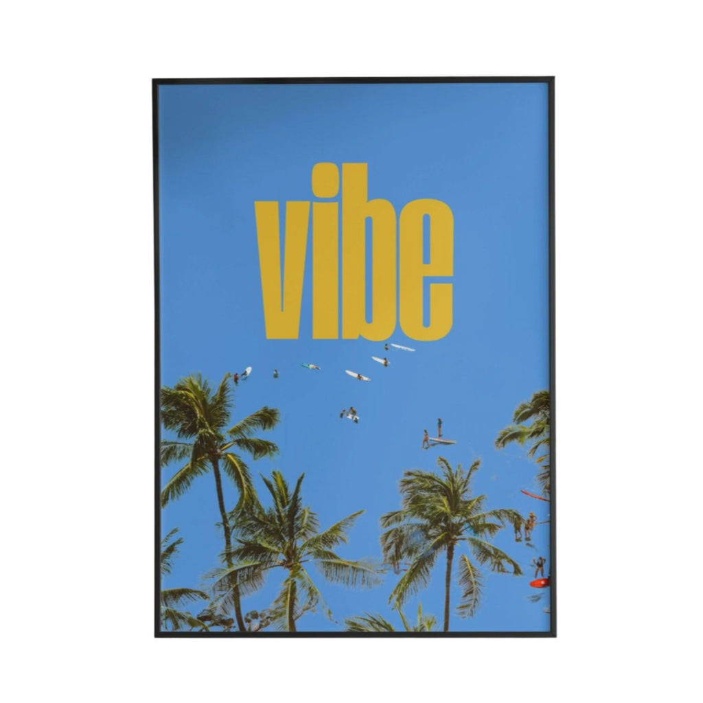 Vibe Poster Poster Mockup Image
