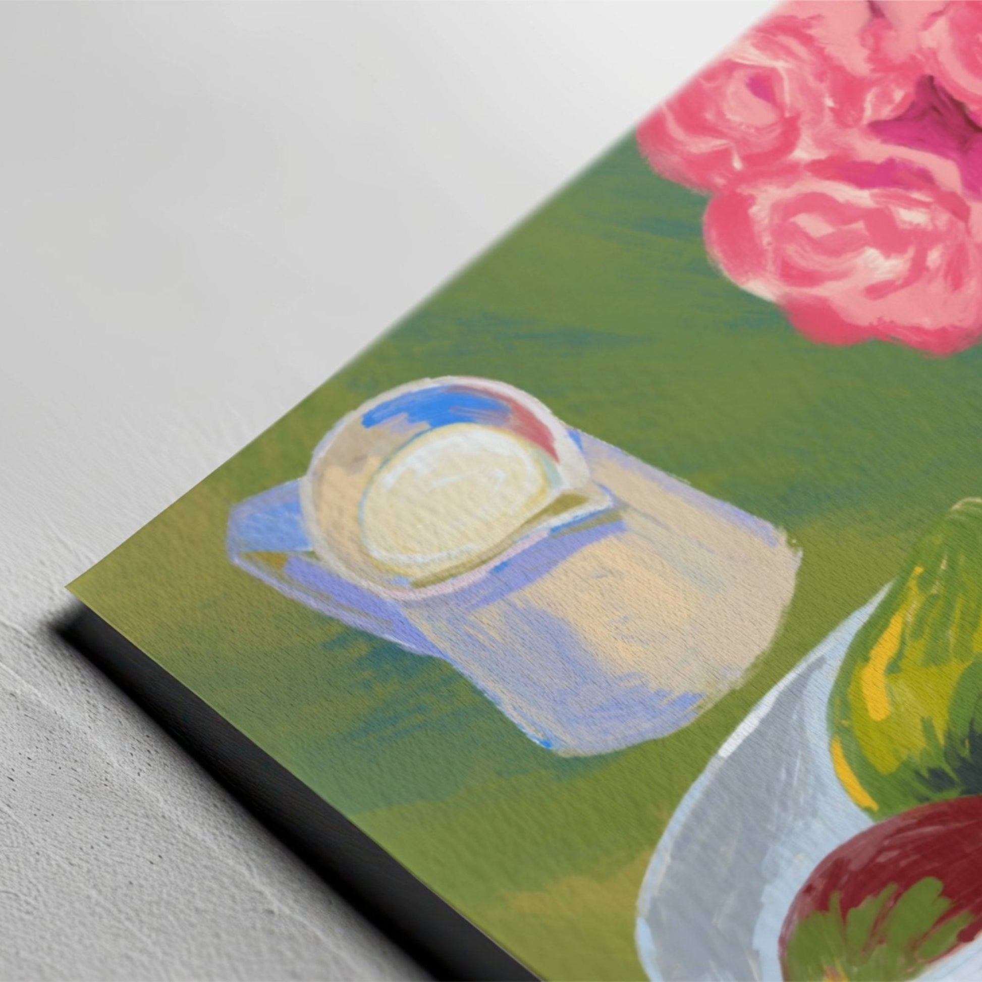 Vibrant Tabletop Poster - Poster - Thanks a ton