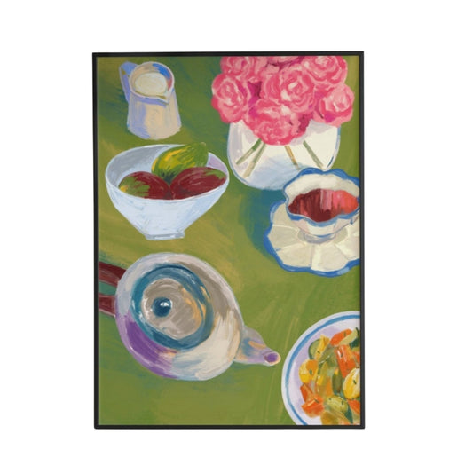 Vibrant Tabletop Poster - Poster - Thanks a ton