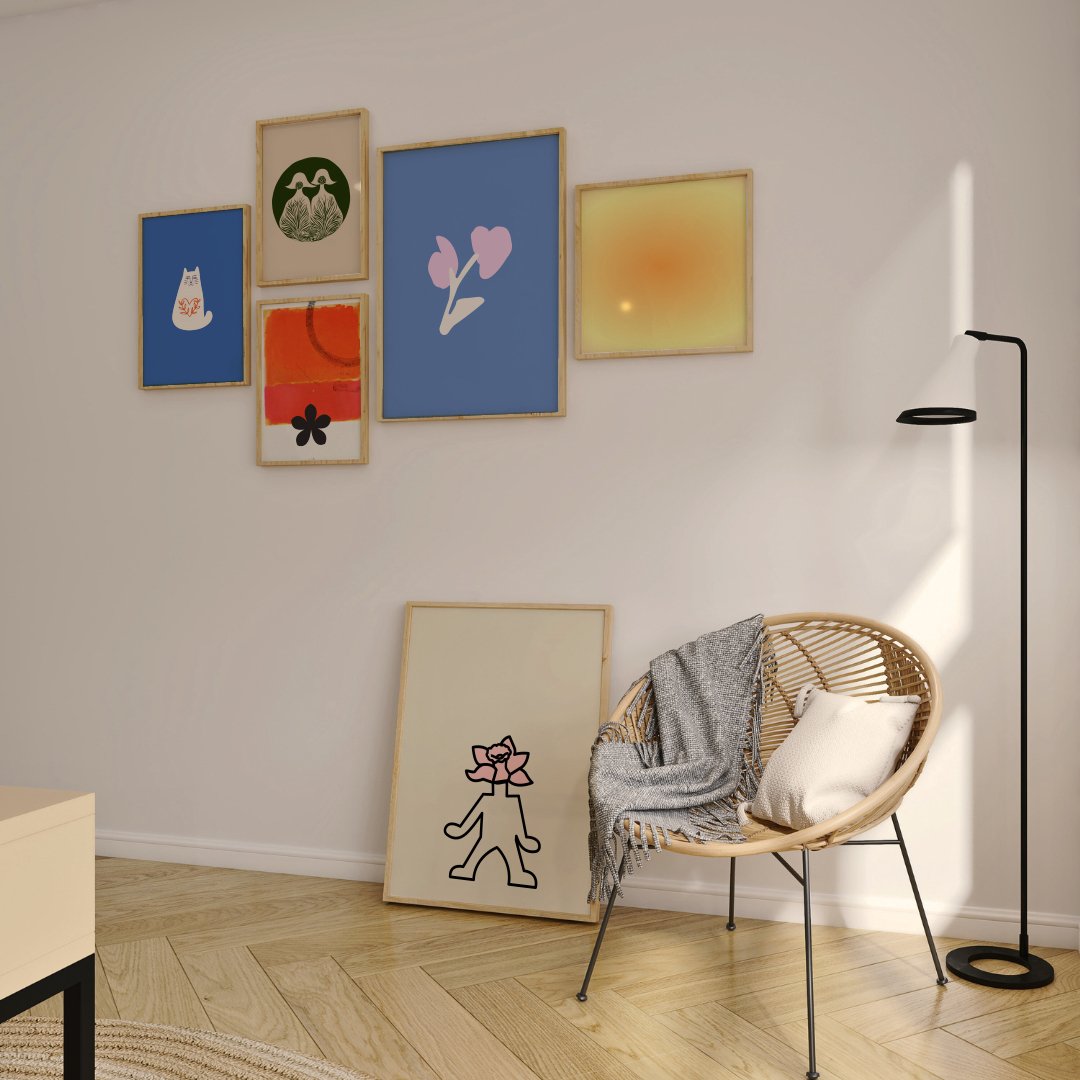 Vision No. 04 Gallery Wall Set - Poster - Thanks a ton