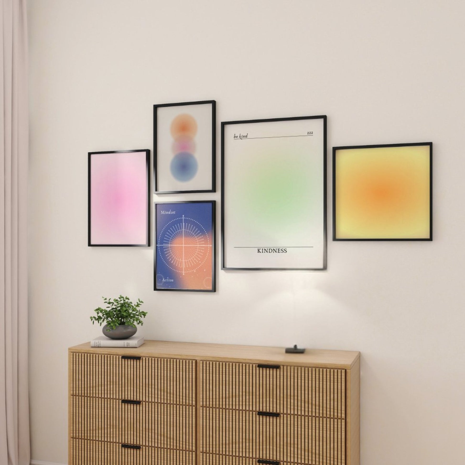 Vision No. 06 Gallery Wall Set - Poster - Thanks a ton